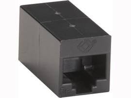 BLACK BOX CORP COUPLER, STRAIGHT-PINNED, UNSHIELD FM509