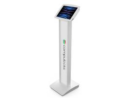 COMPULOCKS IPAD PRO 11  (1-4TH GEN) SPACE ENCLOSURE ROTATING COUNTER STAND WHITE