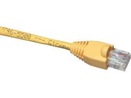 GigaBase 350 CAT5e Patch Cable UTP Snagless Boots Crossover 20-ft. 6.0-m Yellow