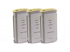 WF, HP 70 INK YELLOW HY 3PK