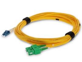 ADD-ON 8M ASC/LC M/M OS2 YELLOW FIBER PATCH CBL