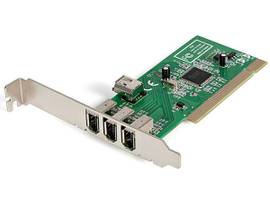 4 PORT PCI 1394A FIREWIRE ADAPTER CARD