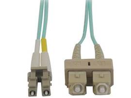 TRIPP LITE 10GMUL DUP50/125LSZH AQ FIB CBL LC/SC 3M