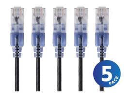 MONOPRICE 5-PACK_ SLIMRUN CAT6A ETHERNET NETWORK P