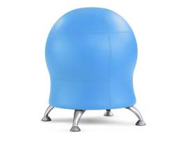 SAFCO CHAIR ZENERGY BALL BLUE VNYL