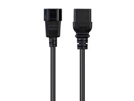 MONOPRICE POWER CORD 14AWG 15A 100-250V BLACK 1FT