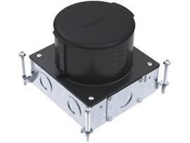 LEGRAND-WIREMOLD STEEL PVC FLR BX-ON GRADE