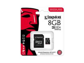 KINGSTON 8GB MICROSDHC INDUSTRIAL C10 A1 PSLC CARD + SD ADAPTER