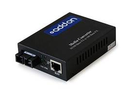 AddOn 10/100Base-TX(RJ-45) to 100Base-FX(SC) MMF 1310nm 2km Managed Media Conver
