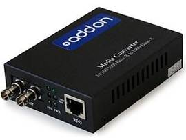AddOn 10/100/1000Base-TX(RJ-45) to 1000Base-SX(ST) MMF 850nm 550m POE Media Conv