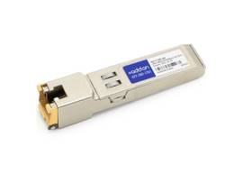 AddOn Cisco Compatible TAA Compliant 100/1000/10000Base-TX SFP+ Transceiver (Cop