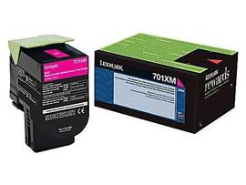 LEXMARK TONER RETURN PROG 701XM XHI-YLD M