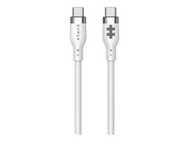 TARGUS HYPER SILICONE USB-C TO USB-C 60W (1.5M/5) CHARGING CABLE - WHITE