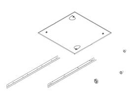 LEGRAND-CHIEF SL-236 TRIM KIT SP-FD CLIP & SCREW