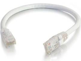 C2G 12FT CAT6 SNAGLESS PATCH CBL WHT