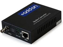 AddOn 10/100Base-TX(RJ-45) to 100Base-BXD(ST) BiDi SMF 1550nm/1310nm 20km POE Me