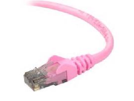 BELKIN CAT6 SNAGLESS PATCH CABLE/RJ45M 3 PINK