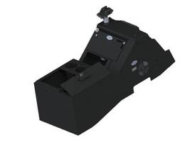 GAMBER KIT - 2021+ FORD F-150 WIDE BODY CONSOLE BOX WITH PRINTER MOUNT, CUP HOLDER, AND REAR ARMREST