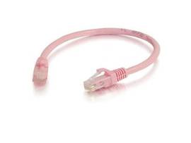 C2G 15FT CAT6 SNAGLESS PATCH CBL PINK