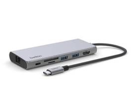 BELKIN USB-C 7-IN-1 MULTIMEDIA HUB GEN 2