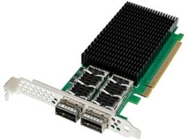 AXIOM 100GBS DUAL PORT QSFP28 PCIE 3.0 X16 NIC CARD - MCX456A-ECAT-AX