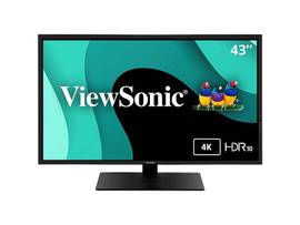 VIEWSONIC 43IN 4K ULTRA HD MVA MONITOR HDMI DISPLAYPORT 3840X2160 RES