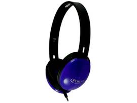 VCOM HAMILTONBUHL LAB PACK OF 24 PRIMO STEREO HEADPHONES WITH 3.5MM PLUG IN LARGE CARRY CASE