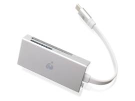 IOGEAR 3 IN 1 USB-C QUANTUM CRD READER