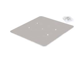 MONOPRICE STAGE RIGHT BY MONOPRICE 12IN X 12IN TRUSS TOTEM TOP BASE PLATE WITH HARDWARE FOR 8IN BOX ALUMINUM LIGHTING TRUSS