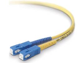 BELKIN DUPLEX FIBER OPTIC CABLE 10M