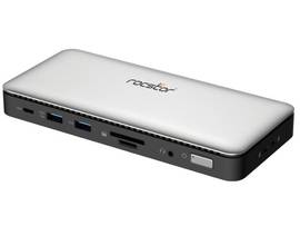 ROCSTOR PREMIUM RD15 USB-C TRIPPLE DISPLAY DOCK-