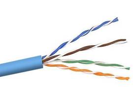 BELKIN FASTCAT5E BULK CBL 4PR 24AWG 1000 BLU