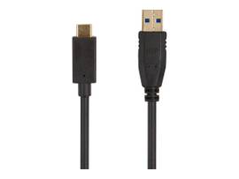 MONOPRICE USB 3.0 TYPE-C TO TYPE-A CABLE 6FT BLACK