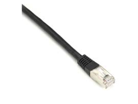 CAT5e 100-MHz Molded SlimLine Patch Cable F/UTP CM PVC BK 7FT