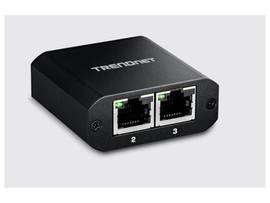 TRENDNET 2-PORT GIGABIT SPLITTER WITH USB TYPE C POWER