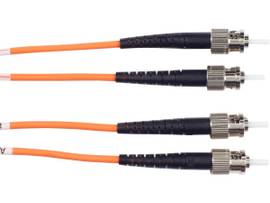 Premium Ceramic Multimode 62-5-Micron Fiber Optic Patch Cable ST ST Simplex Rise