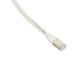 CAT6 400-MHz Shielded Solid Backbone Cable FTP Plenum White 25-ft. 7.6-m