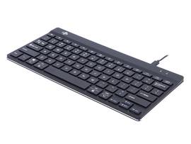 R-GO COMPACT BREAK ERGONOMIC KEYBOARD, WIRED, BLACK