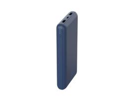 20K POWER BANK, USB-A AND C 15W, BLUE