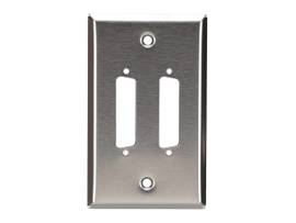BLACK BOX CORP ESS STEEL WALLPLATE DB25 SINGLE-WI WP040