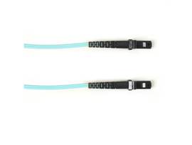BLACK BOX CORP 50 MM FO PATCH CABLE DUPLX, PVC, AQUA, MTMT