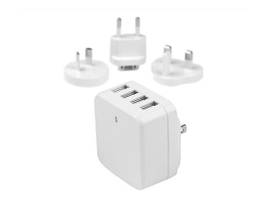 4-PORT USB WALL CHARGER 34W / 6.8A