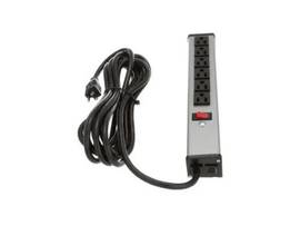 LEGRAND-WIREMOLD LC 12.188IN GRAY W/6 5-1