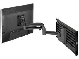 LEGRAND-CHIEF K1 SLAT MNT SINGLE DISPLAY 2L ARM BLK