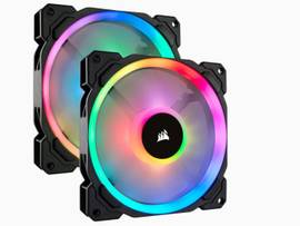 CORSAIR LL SERIES LL140 RGB RGB LED PWM FAN 2 PK