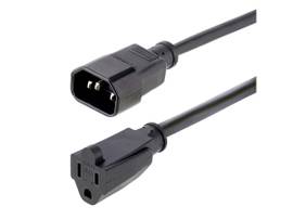 3FT POWER EXTENSION CORD C14 TO 5-15R