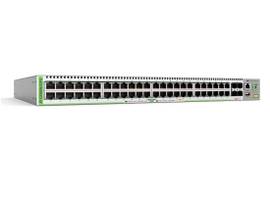 ALLIED GIGABIT LAYER 3 LITE MANAGED SWITCH, 48X 10/100/1000T POE+, 4 X 100/1000X SFP WITH FIXED SINGLE POWER SUPPLY, US POWER CORD.