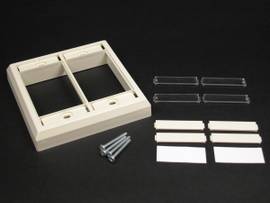 LEGRAND-WIREMOLD CM SERIES DOUBLE GANG FAC