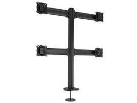 LEGRAND-CHIEF ADJ ARRAY QUAD (2X2) GROMMET BLK