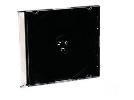200PK CD/DVD  SLIM STOR CASE BLK